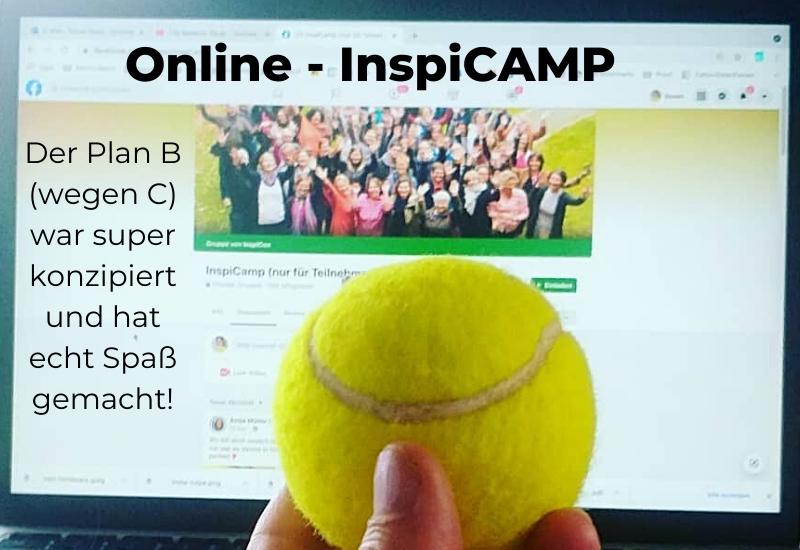 Schnappschuss auf InspiCAMP-Online-Veranstaltung 2021