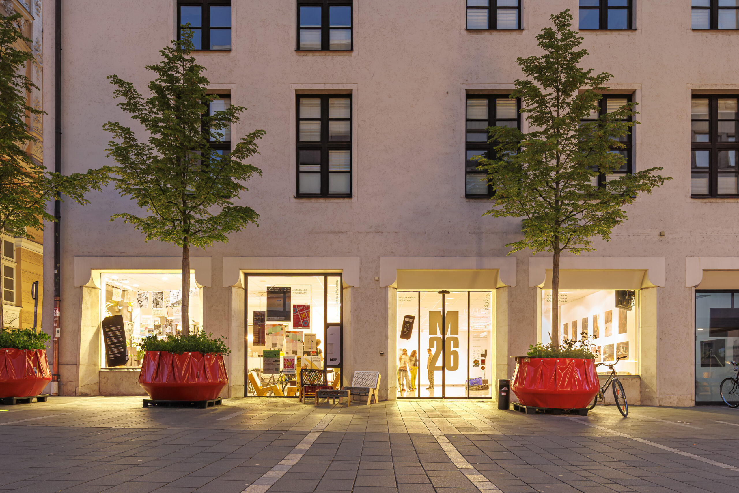 Ausstellungsraum M26 Regensburg von aussen